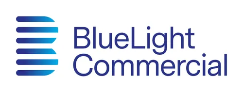 blue light commercial logo